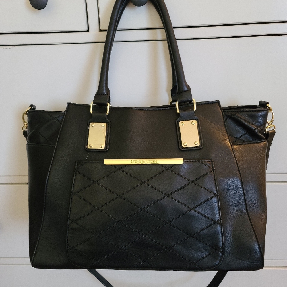 Steve madden black purse